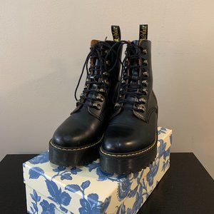 Dr. Martens Leona Platform Ankle Boots